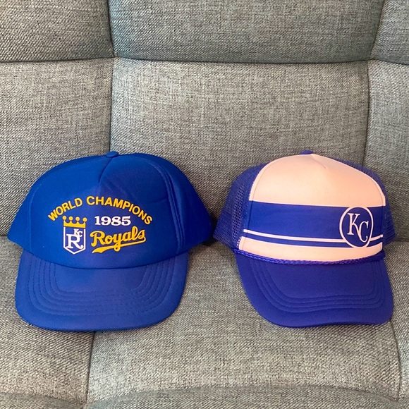 Kansas City Royals Other - Vintage 1985 World Champions Kansas City Royals Baseball Trucker Hat